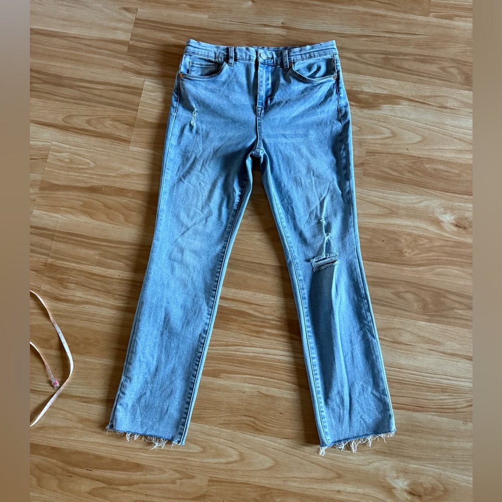 Awesome BLANKNYC Madison High Rise Crop Jeans - Sz 28